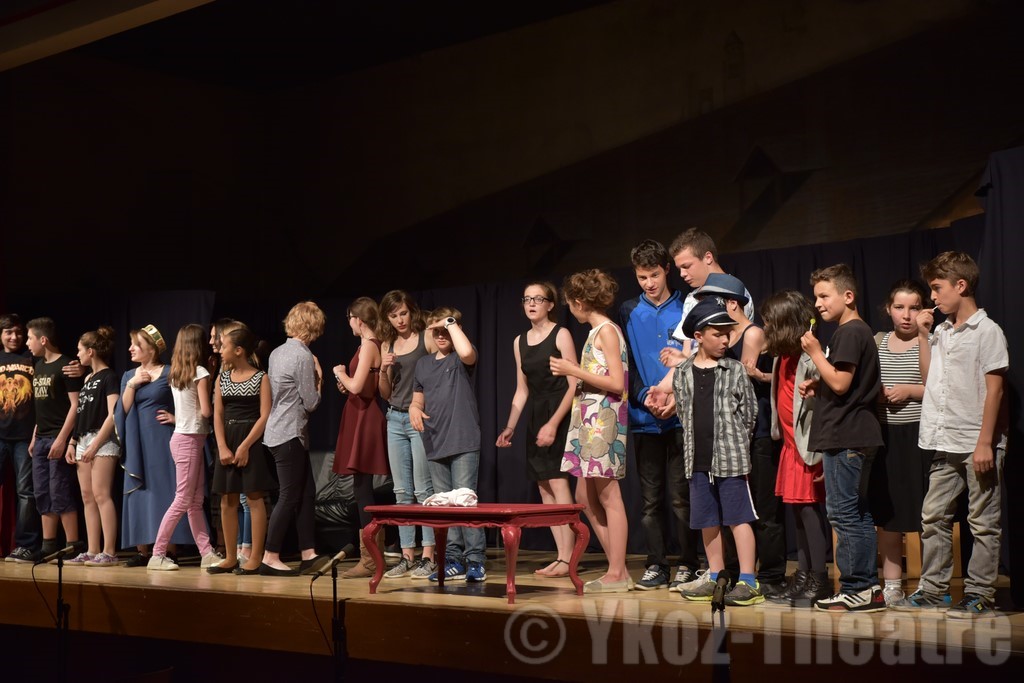 Gala des jeunes comédiens d'Ykoz le 12 Juin 2016