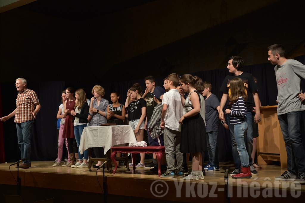 Gala des jeunes comédiens d'Ykoz le 12 Juin 2016