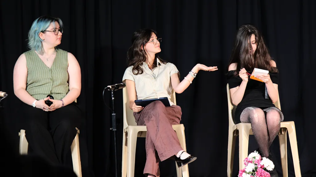 Cliquer pour agrandir Le tournage du film qui fait vachement pas peur