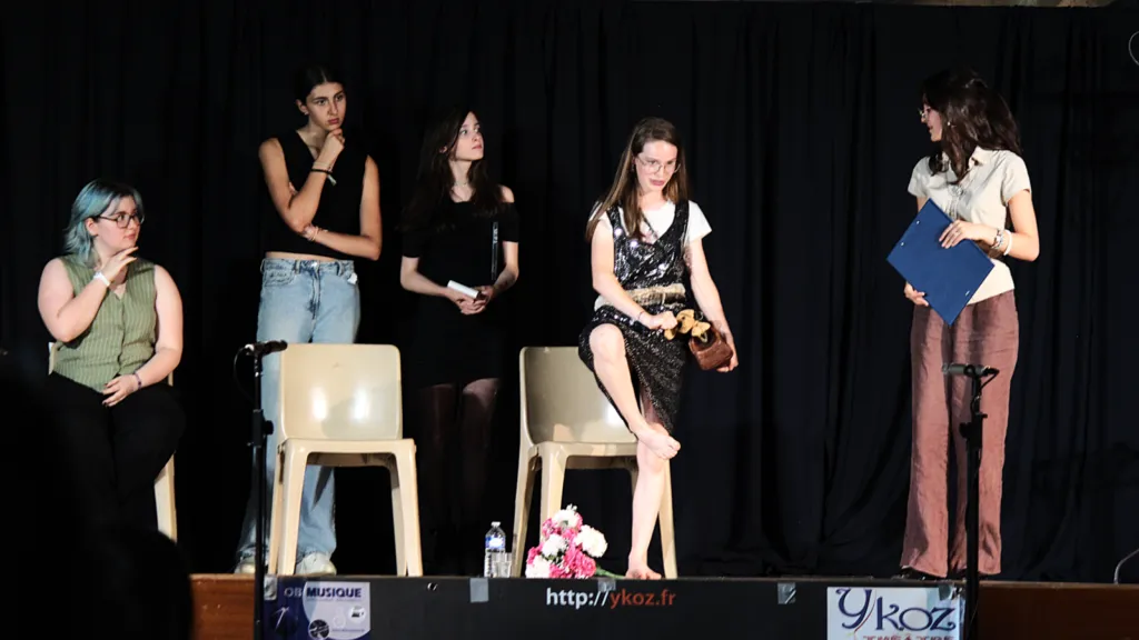 Cliquer pour agrandir Le tournage du film qui fait vachement pas peur