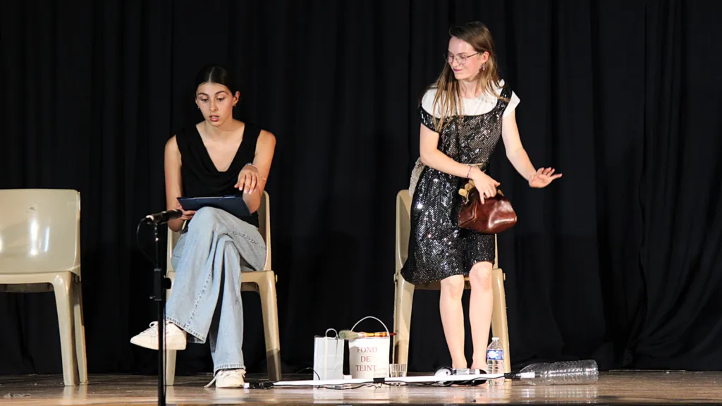 Cliquer pour agrandir Le tournage du film qui fait vachement pas peur