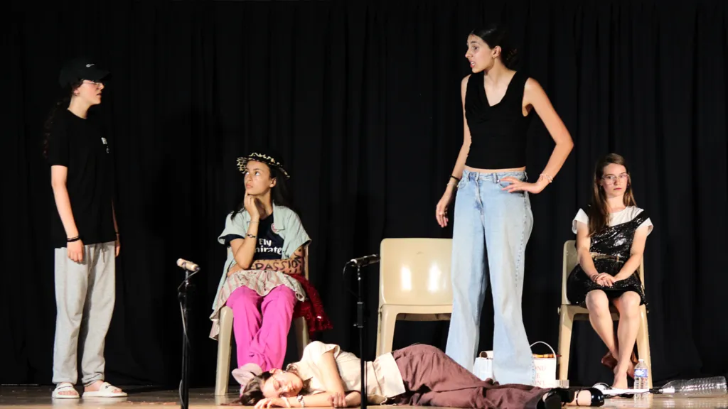 Cliquer pour agrandir Le tournage du film qui fait vachement pas peur