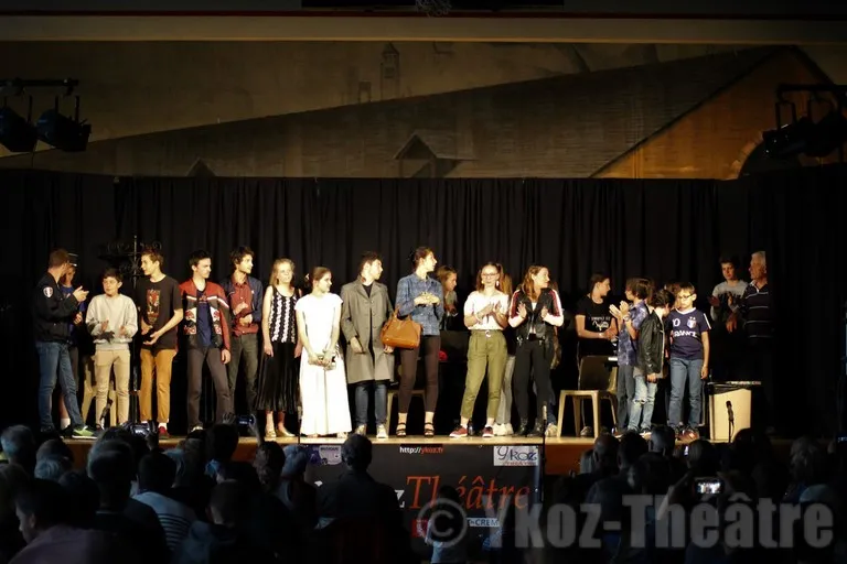 Spectacle des jeunes d'Ykoz le 09/06/2019