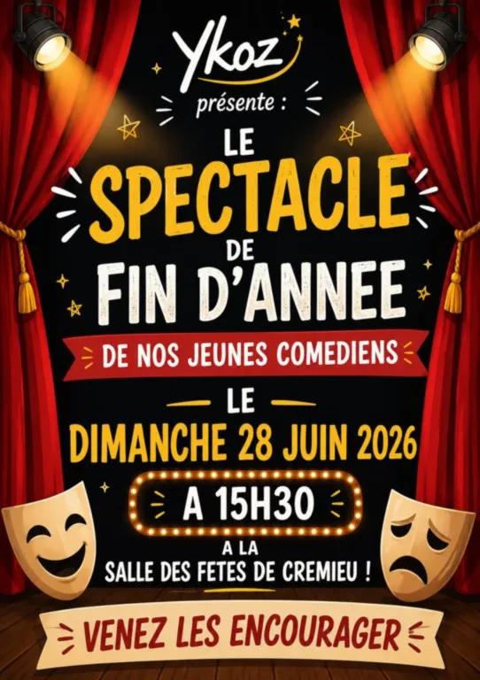Affiche de de la représentation 2026