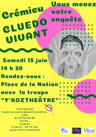Cluedo vivant de Crémieu - 15 juin 2019