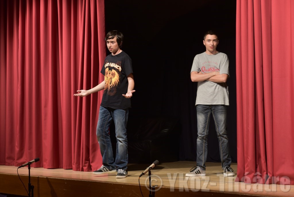 Gala des jeunes comédiens d'Ykoz le 12 Juin 2016
