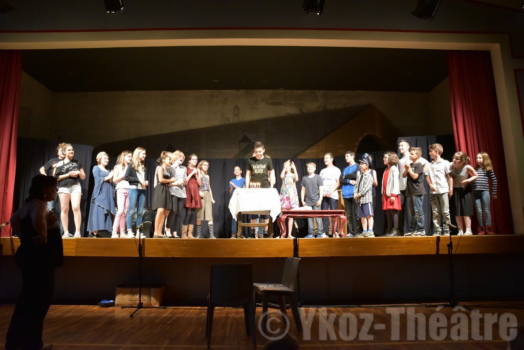 Gala des jeunes comédiens d'Ykoz le 12 Juin 2016