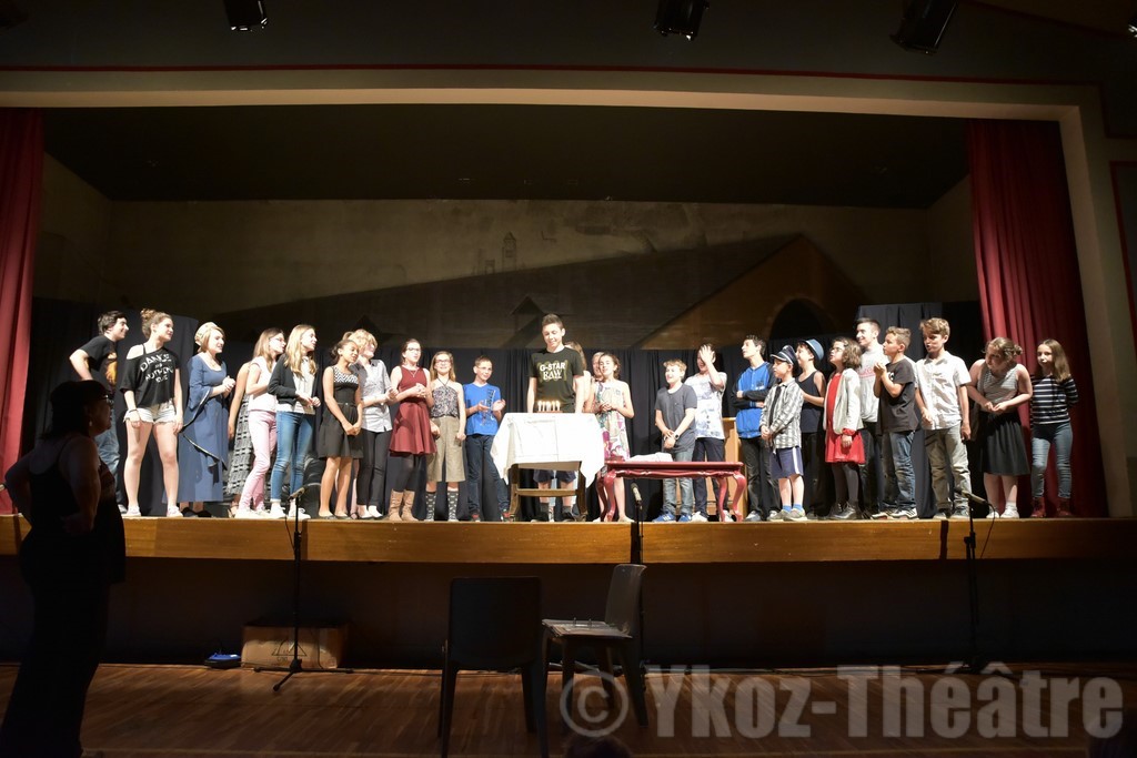 Gala des jeunes comédiens d'Ykoz le 12 Juin 2016