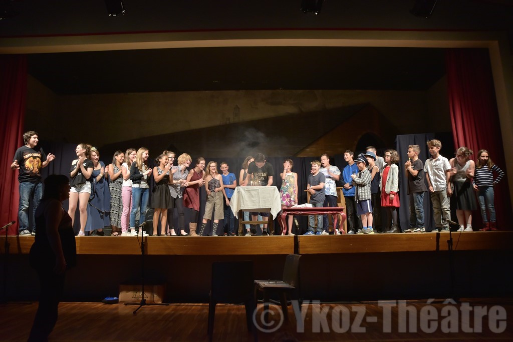Gala des jeunes comédiens d'Ykoz le 12 Juin 2016