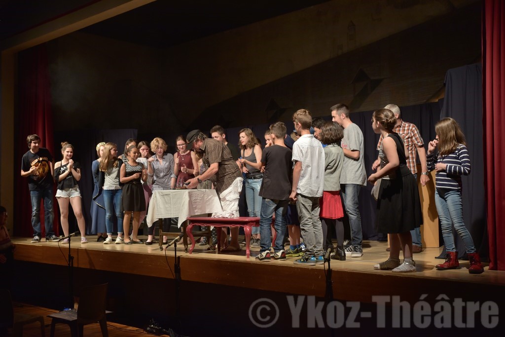 Gala des jeunes comédiens d'Ykoz le 12 Juin 2016