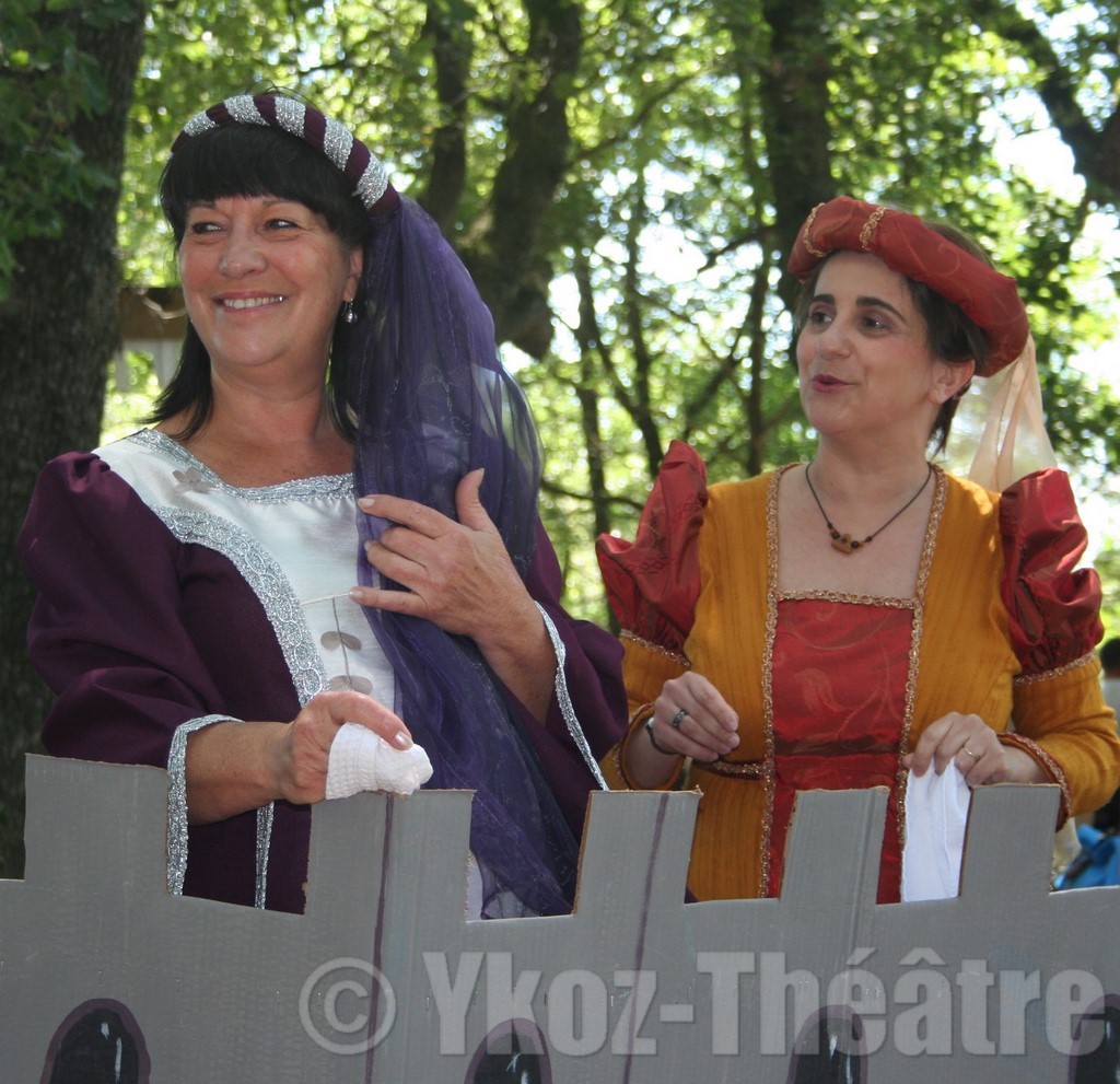 Ykoz présente Eunuce et Clodomir à St Pierre de Chandieu le 3 /7/2016