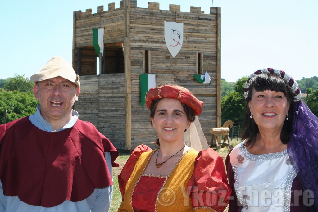 Ykoz présente Eunuce et Clodomir à St Pierre de Chandieu le 3 /7/2016