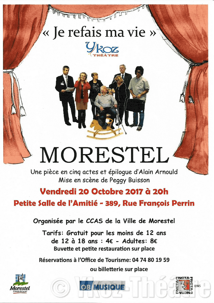 Je refais ma vie - Affiche Morestel 20/10/2017