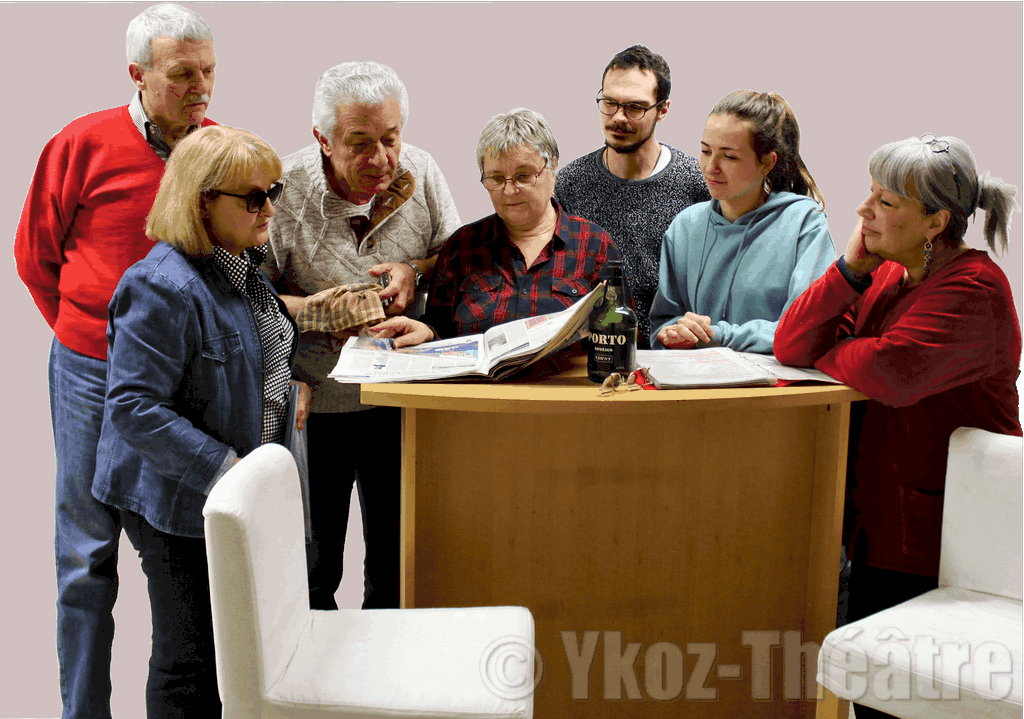 Ykoz-Théâtre : répétition pour le 14 avril 2018
